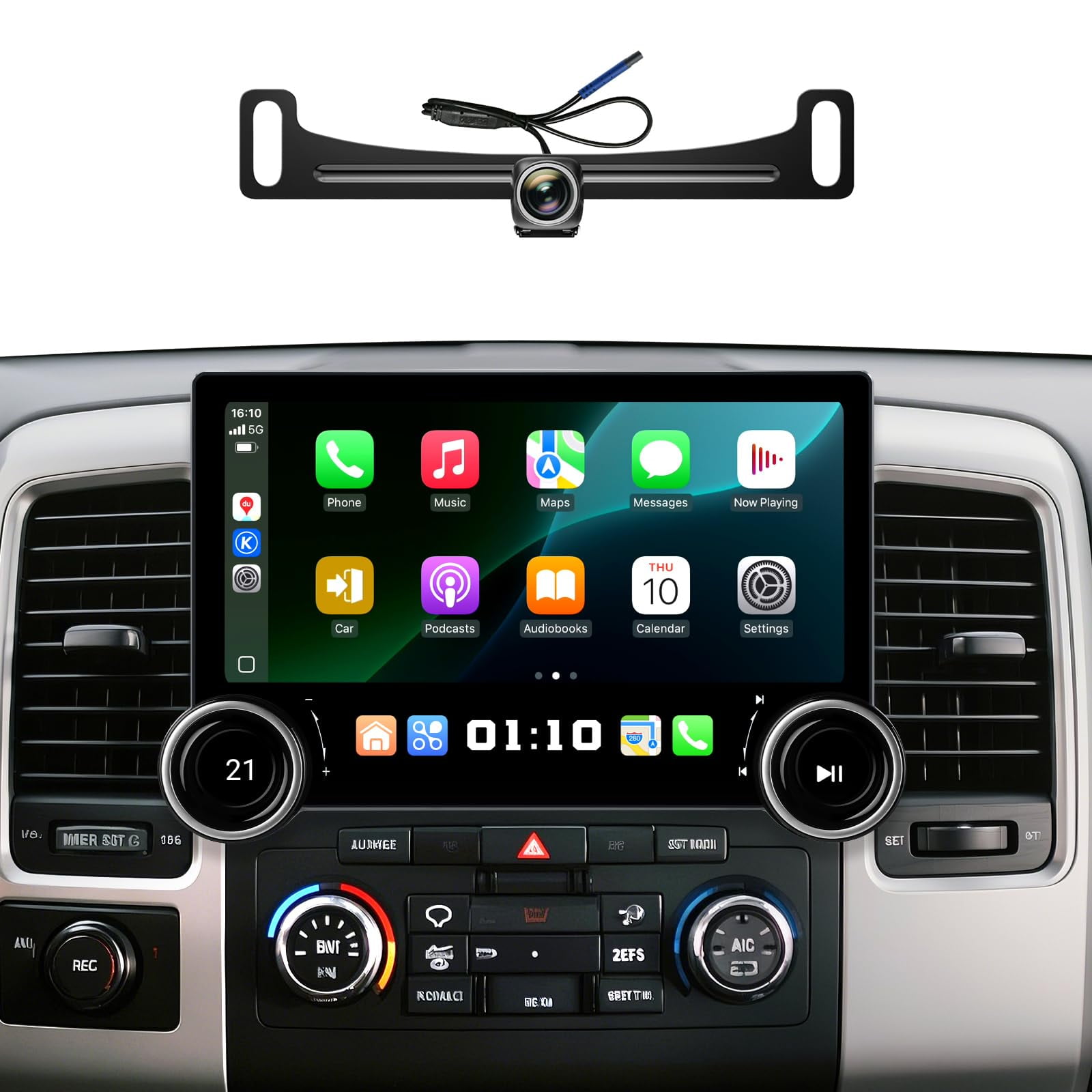 Estéreo De Coche Ainavito Android 13 De 11,5 Pulgadas Para Ford F150 (2004-2008)