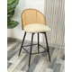 thumbnail image 3 of Pack 4 Sillas de Bar Giratoria de Ratan Marsella - Beige, 3 of 3
