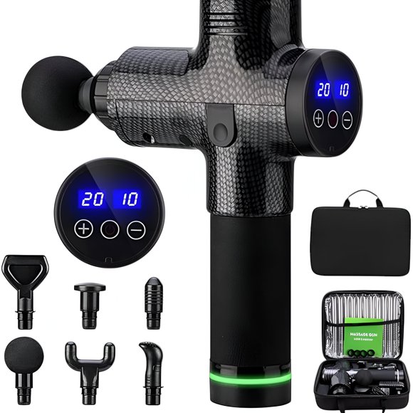 Kinepro Pistola De Masaje Pro 6 Muscular Portátil + Maleta