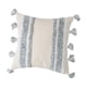 thumbnail image 4 of Throw Pillow Cover Tufted Tassel Skin Friendly Home Decor Rayas Verticales, 4 of 5