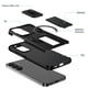 thumbnail image 4 of Funda para Samsung Galaxy S24 5G / S25 5G 6.2" con Soporte Plegable Invisible, Carga Inalámbrica Magnética MagSafe, Carcasa Deslizante para Cámara, Funda Protectora Resistente a Golpes y Caídas, Negr, 4 of 10