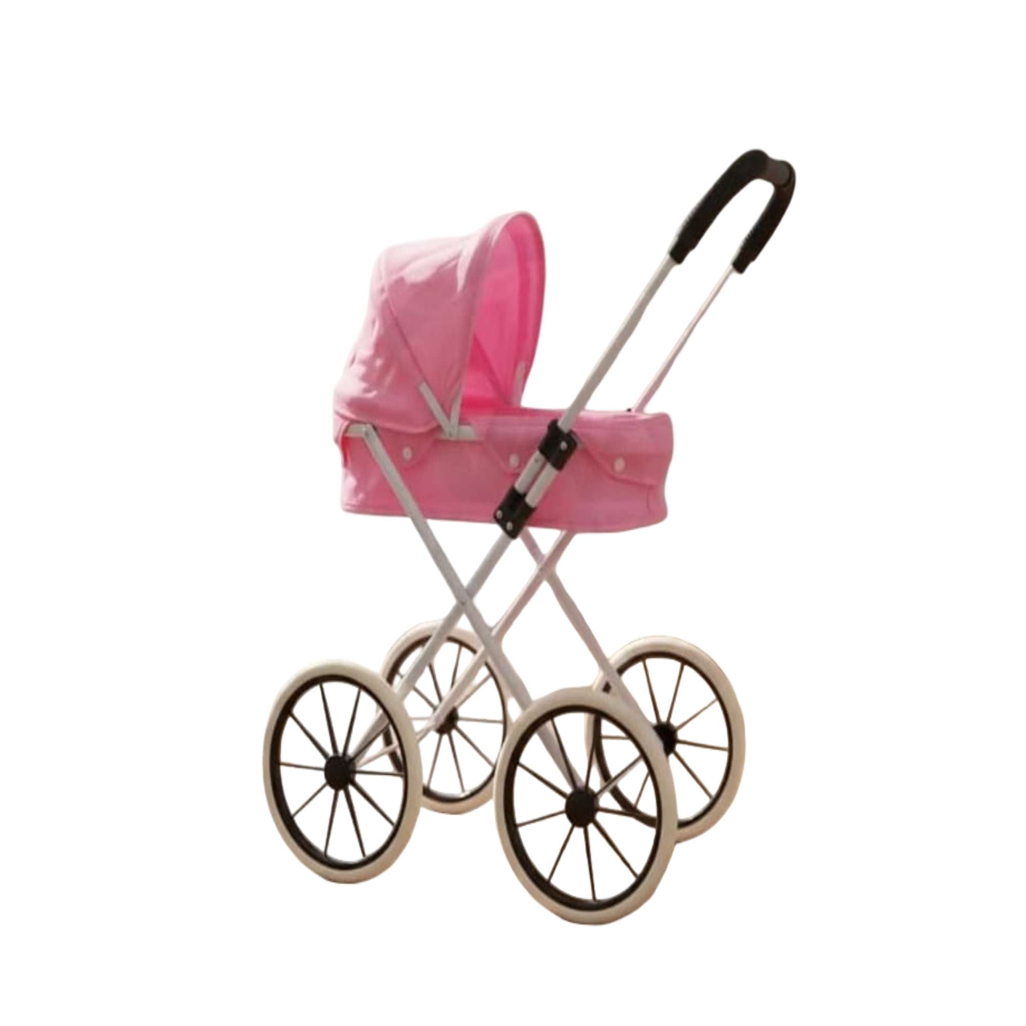 Genérico - Coche De Muñecas Estilo Clásico Lujoso Rosa