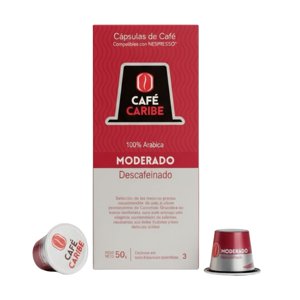 Café Caribe Capsula Moderado Descafeinado 10 Unidades