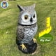 thumbnail image 2 of Búho solar Owlery café con detector de movimiento y ojos parpadeantes, 2 of 7
