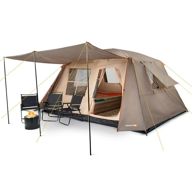 Carpa Quintay VIII 8 Personas Bosscamp 3000 Mm Cubre Techo Largo