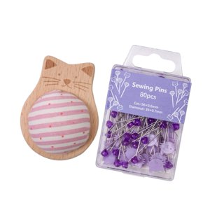 Bothyi - Portaalfileres De Cojín Con 80 Alfileres Rectos, Accesorio Para Manualidades De Armario Y Acolchado B