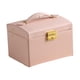 thumbnail image 4 of Caja De Almacenamiento De Joyas Multicapas Para Relojes Regalo De Novia Mujeres Niñas Rosa, 4 of 5