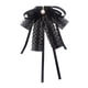 thumbnail image 1 of Cinta de encaje Pajarita con perla de lazo negro Broche Broche colgante para accesorios de ropa de boda Blusa de estudiante de bricolaje, 1 of 5