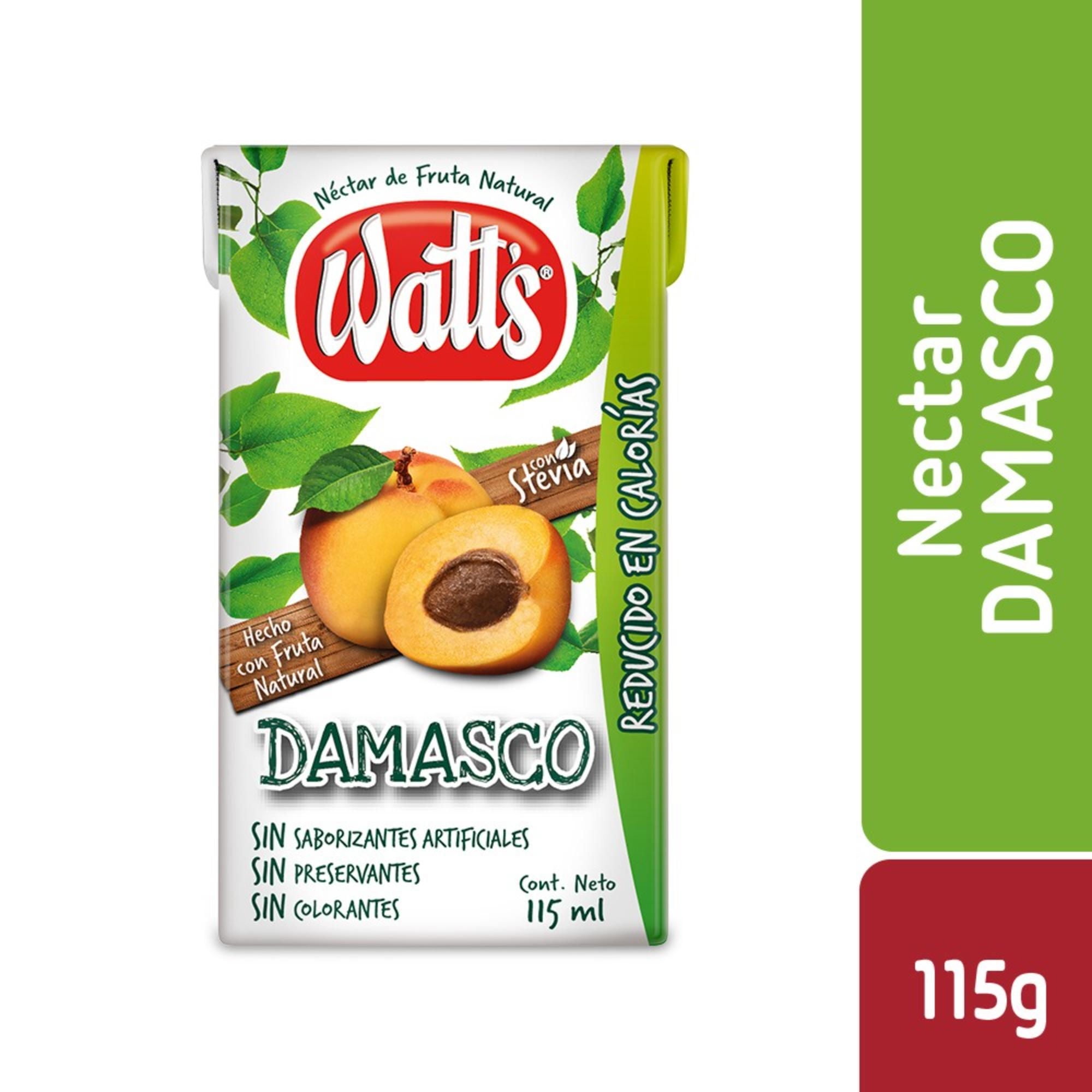 Néctar Damasco Botella 115 ml Watts