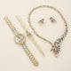 thumbnail image 2 of 5pcs/set Unique Leopard Fancy Women Watches - Stylish & Sophisticated Jewelry for the Stylish Lady, 2 of 4