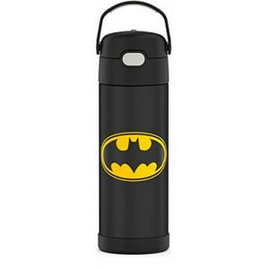 Botella Aislante Thermos Funtainer De Acero, Diseño Batman
