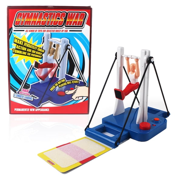 Juego De Desafío De Gimnasia Barra Alta En Miniatura