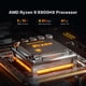 thumbnail image 3 of Miniordenador para videojuegos BOSGAME P3 AMD Ryzen 9 6900HX 16 GB DDR5 512 GB SSD, 3 of 3
