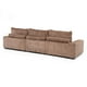 thumbnail image 2 of Sofá Seccional Kansas Chaise Derecho Café, 2 of 11