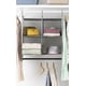 thumbnail image 4 of Organizador de armario colgante Whitmor de 4 secciones con barra para ropa, 4 of 7
