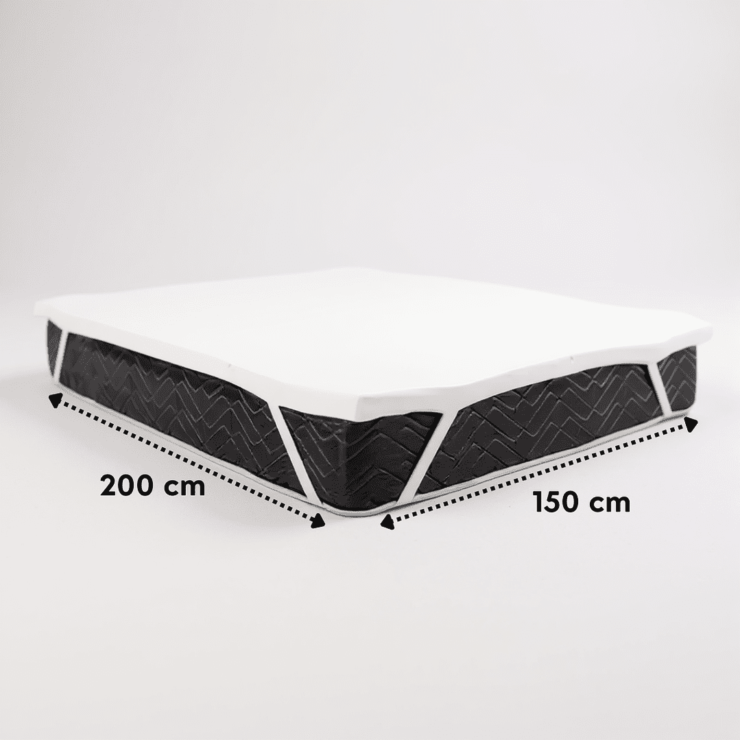 Bloccare - Sobre Colchón Topper De Espuma Visco Elástica De 2 Plazas