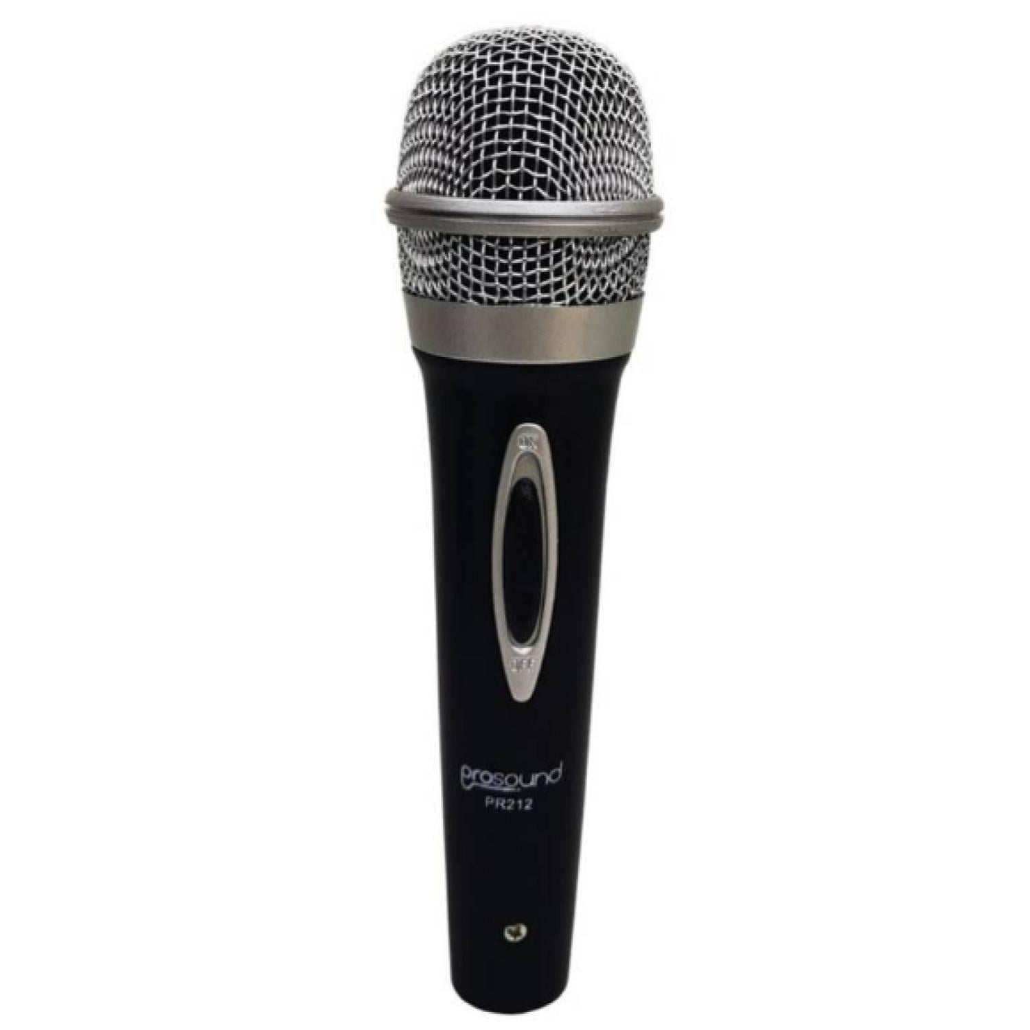 Prosound - Microfono Unidireccional Cable 3mts Negro