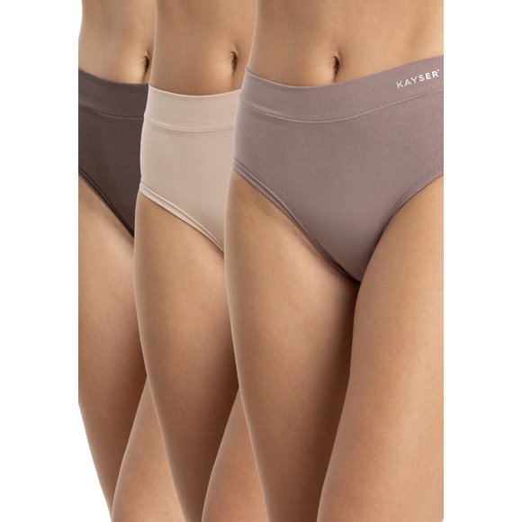 Pack 3 Calzones Hi-Leggs Algodón Mujer Kayser P311.80N-MOR