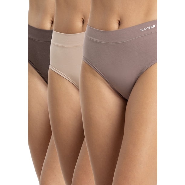 Pack 3 Calzones Hi-Leggs Algodón Mujer Kayser P311.80N-MOR