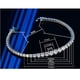 thumbnail image 4 of Pulseras de Tenis de Moissanita de 3-5 Mm Corte Redondo Color D Claridad VVS1 Pulseras de Diamante Graduado para Mujer Pulseras de Plata Esterlina S925 (5.5-9 Pulgadas), 4 of 9