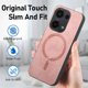 thumbnail image 5 of Magnetic Slim Case for Xiaomi Redmi Note 13 Pro 4G with Camera Guard & Anti-Scratch Back Pink, 5 of 6