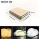 thumbnail image 1 of Creative Folding Book Light Led Small Night Light Rechargeable Three-color Changing Light Soft Light Eye Protection Table Lamp Decor Lighting Bedroom Decorative Lights, 1 of 3