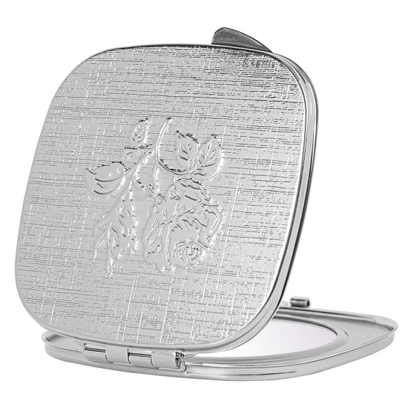 Espejo LIKSANGMETALS Travel Small Compact 1X/2X Silver