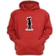 thumbnail image 1 of Polerón Canguro Jamiroquai Rojo Talla Xs Unisex, 1 of 1