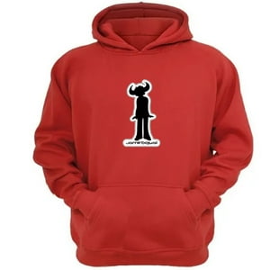 Genérico - Polerón Canguro Jamiroquai Rojo Talla Xl Unisex