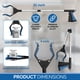 thumbnail image 4 of Herramienta Grabber Reacher FitPlus 2025 Upgrade PowerGrip T9, rosa, 4 of 5