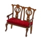 thumbnail image 3 of Silla De Madera Decorativa Para Casa De Muñecas A Escala 1:12 Para Niños Pequeños De 3 Años O Más, Niñas Y Niños, Silla Doble., 3 of 5