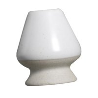 Magideal - Soporte Para Batidor De Matcha De Cerámica Accesorio Tradicional Para Batidor Chasen Soporte De Tazón Utensilio Hecho A Mano Funcional Adecuado Para C Blanco