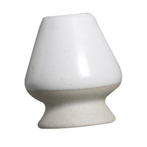 Magideal - Soporte Para Batidor De Matcha De Cerámica Accesorio Tradicional Para Batidor Chasen Soporte De Tazón Utensilio Hecho A Mano Funcional Adecuado Para C Blanco