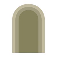 Bothyi - Calcomanía De Pared Con Arco Para Fondo De Vacaciones, Oficina, Dormitorio, Fiesta, Puerta, Decoración Del Hogar, Color Verde