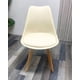 thumbnail image 3 of SILLA TULIP ECOCUERO CREMA, 3 of 3