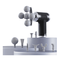 Genérico - Masajeador De Percusión Fascia Gun Dh-780 6 Velocidades Negro