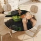 thumbnail image 4 of Wicked theme Fitted Round Tablecloths Elastic Edged Table Covers Waterproof Table Cloth For Kitchen Holiday Party Tables Decor 150cm, 4 of 6