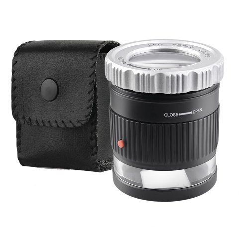 Lupa Amoper 30X Con Longitud Focal Ajustable