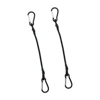 Ioensy - 2 Cuerdas Elásticas Resistentes Para Exteriores, Para Autocaravanas, 60 Cm