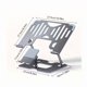 thumbnail image 3 of Soporte Ergonómico de Aluminio para Laptop y Celular 2 en 1, 3 of 5