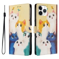 Foxdock Funda Tipo Cartera Para Iphone 12 Pro Max Con Soporte Y Correa – Diseño De Patrones Lindos