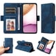 thumbnail image 2 of Carcasa FOXDOCK Vivo V40E 5G de cuero PU, diseño acolchado clásico, protección contra caídas y rayones, 2 of 5