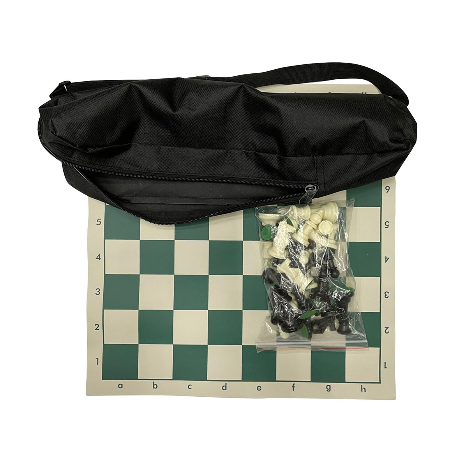 Bothyi - Juego De Ajedrez Portátil Con Bolsa De Almacenamiento Juego De Ajedrez Ligero Para Viajes Al Aire Libre L