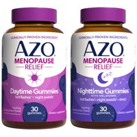 Paquete De Gomitas Azo Menopause Daytime 30 Nighttime 30 Unidades