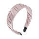 thumbnail image 1 of Unique Bargains 1 Pc Diadema Ancha Pliegues Satén Accesorios para el Cabello Rosa, 1 of 5