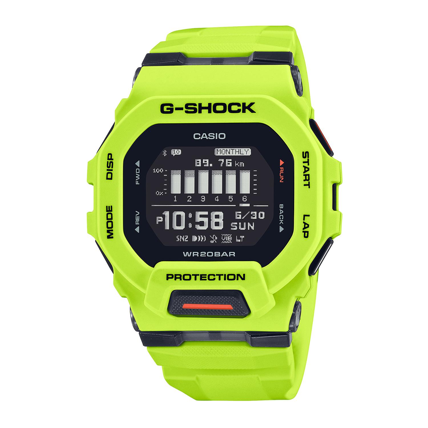 Reloj G-Shock Gbd-200-9Dr Resina Hombre Verde Lima Verde Lima