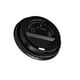 thumbnail image 1 of Set 20 Tapas Vaso Cafe 12oz Tapa Desechable Plastico Negro, 1 of 2