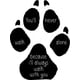 thumbnail image 1 of Decomural You'll Never Walk Alone Dog WS-41487, 1 of 2
