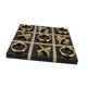 thumbnail image 5 of Tablero De Ajedrez Juego De Estrategia Adorno Estante De Madera Regalos De Ajedrez Adorno De Ajedrez Piezas De Ajedrez Tumbadas Negro, 5 of 5