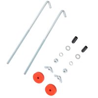 Ioensy - Bandeja De Batería De Coche, Juego De Pernos De Sujeción, Gancho En L, Soporte De Fijación De Batería Universal